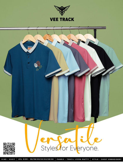 Gsm 220 Vol 2017 Vee Track Tencil Lycra Mens Tshirts Manufacturer Ahmedabad