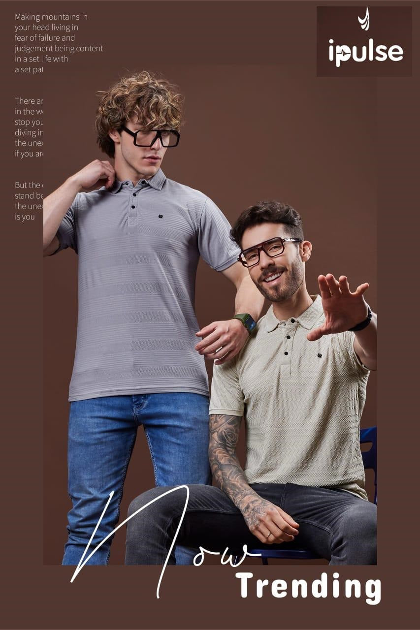 Gsm 220 Vol 246 I Pulse Jacquard Mens Tshirts Supplier Ahmedabad