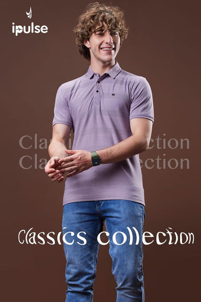 Gsm 220 Vol 246 I Pulse Jacquard Mens Tshirts Supplier Ahmedabad