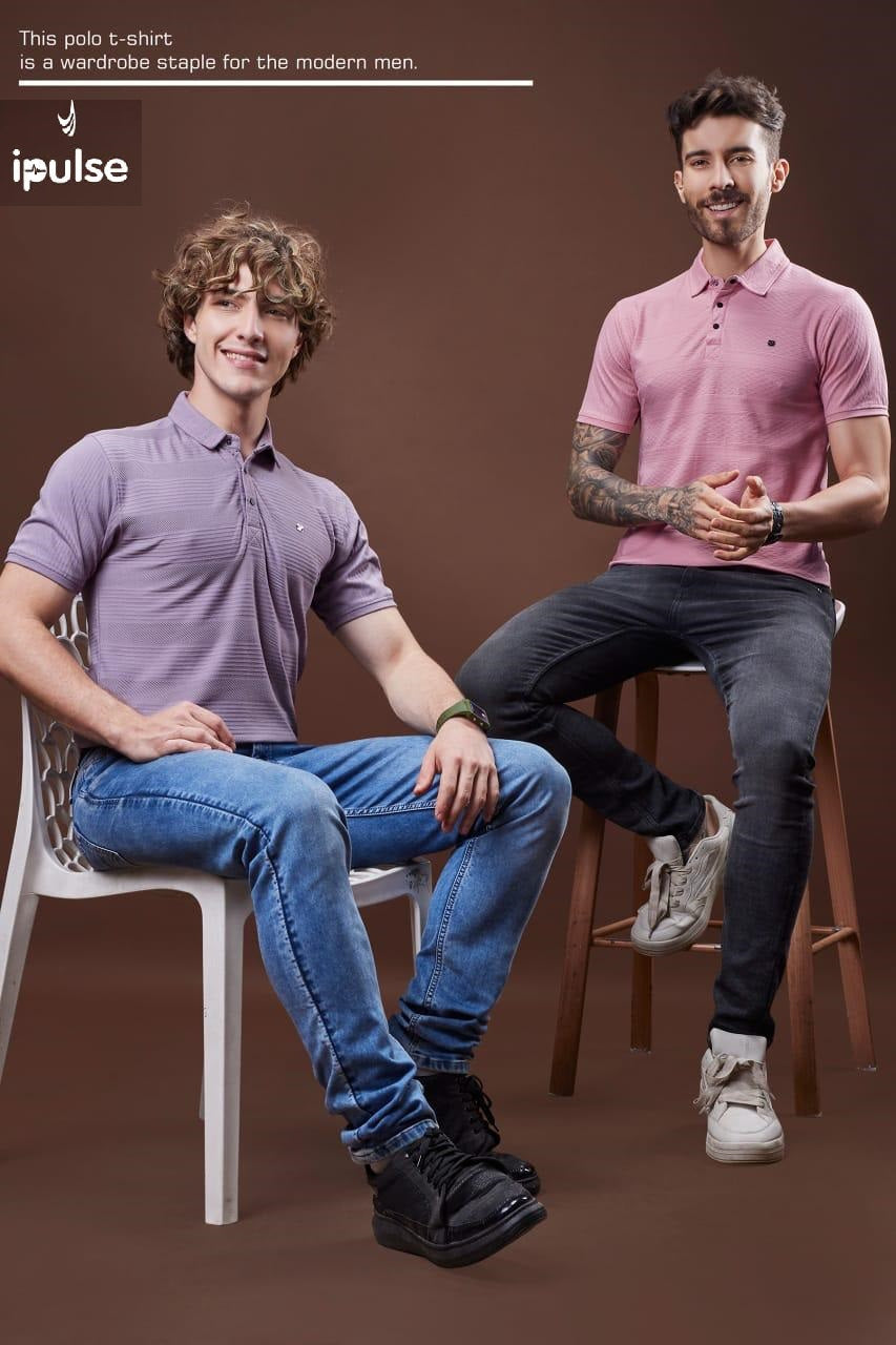 Gsm 220 Vol 246 I Pulse Jacquard Mens Tshirts Supplier Ahmedabad
