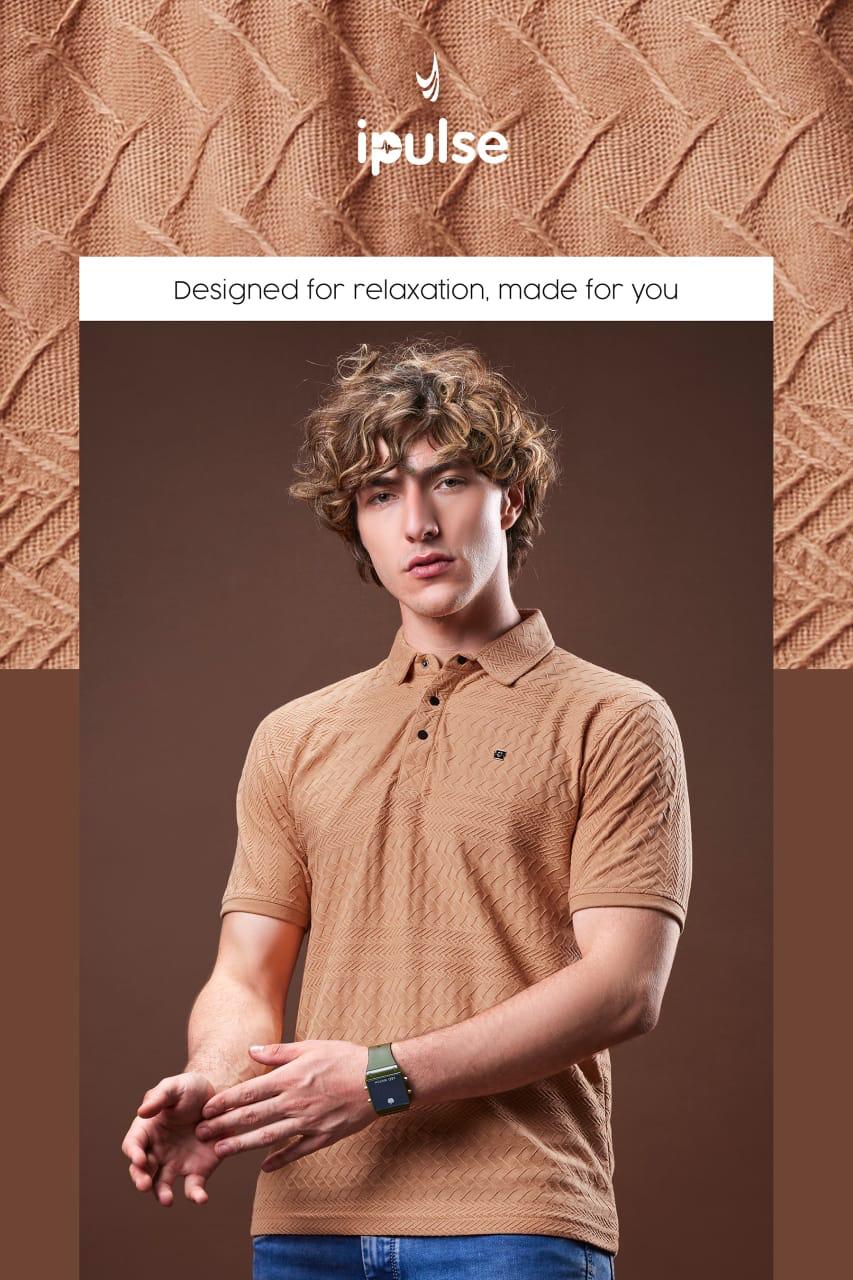 Gsm 220 Vol 246 I Pulse Jacquard Mens Tshirts Supplier Ahmedabad