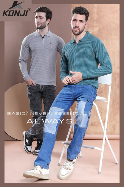 Gsm 220 Vol 374 Konji Mens Tshirts Manufacturer Ahmedabad