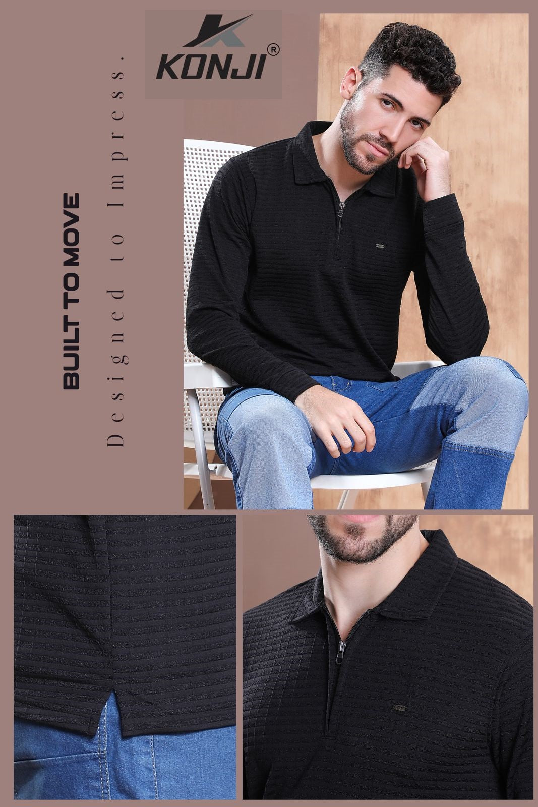 Gsm 220 Vol 374 Konji Mens Tshirts Manufacturer Ahmedabad