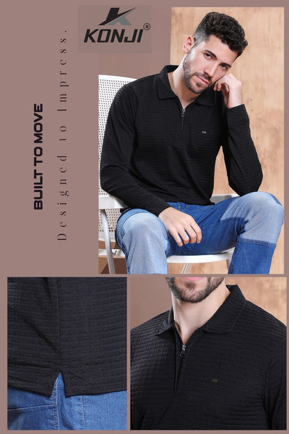 Gsm 220 Vol 374 Konji Mens Tshirts Manufacturer Ahmedabad