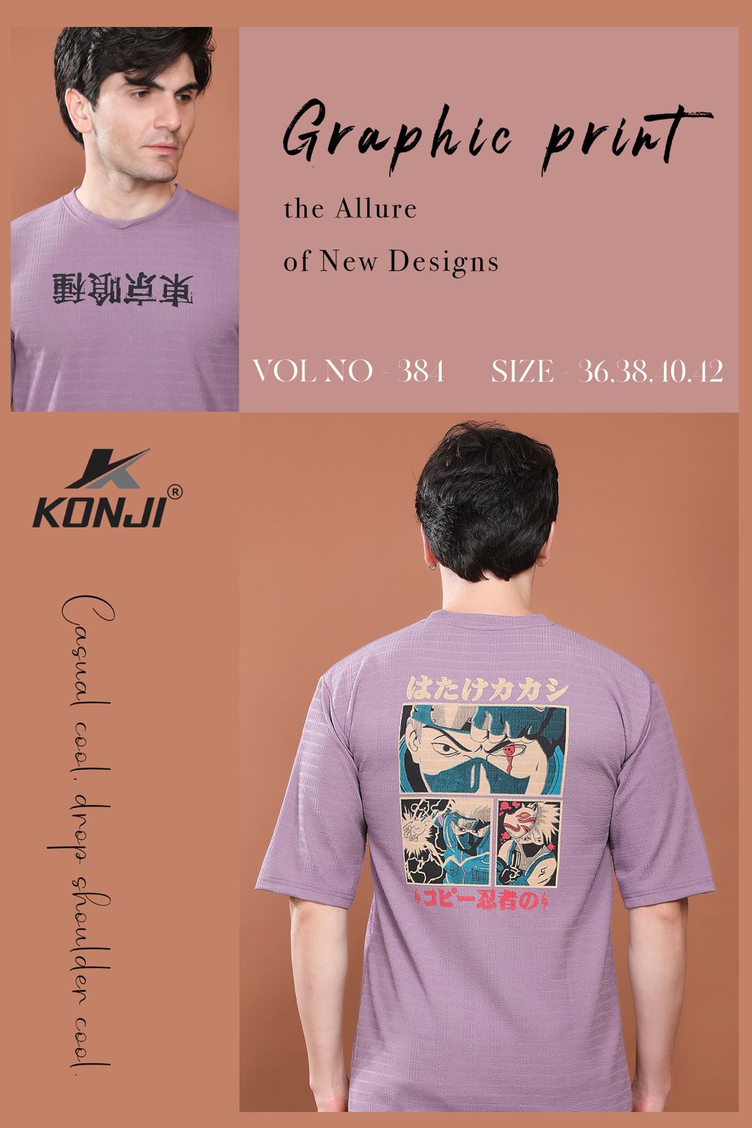 Gsm 220 Vol 381 Konji Mens Tshirts Wholesale Price