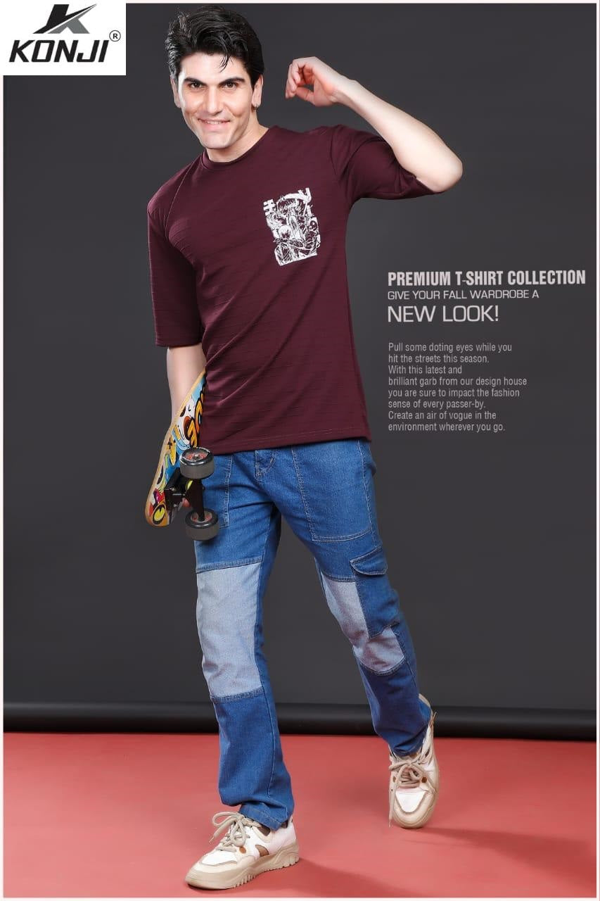 Gsm 220 Vol 383 Konji Mens Tshirts Wholesaler India