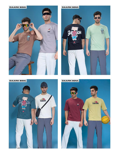 Gsm 220 Vol 57 Daark Soul Knit Mens Tshirts Wholesale Rate
