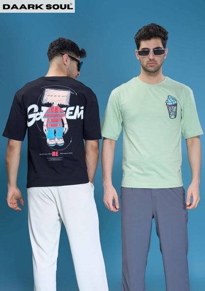 Gsm 220 Vol 57 Daark Soul Knit Mens Tshirts Wholesale Rate