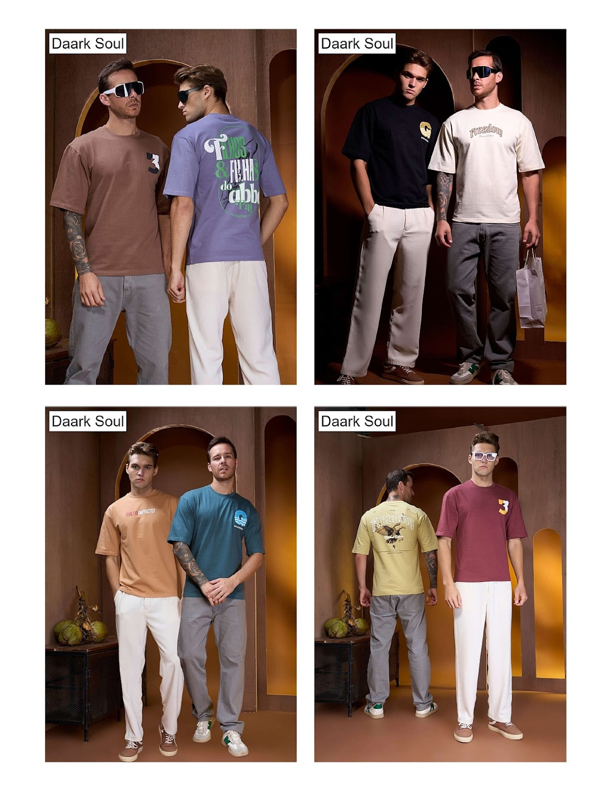 Gsm 220 Vol 58 Daark Soul Knit Mens Tshirts Exporter