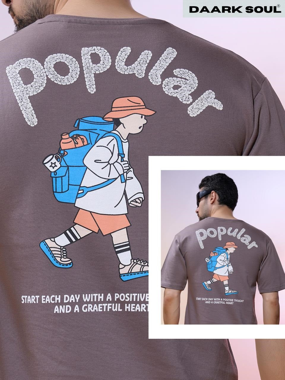 Gsm 220 Vol 59 Daark Soul Knit Mens Tshirts Wholesaler