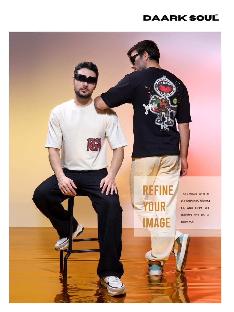 Gsm 220 Vol 59 Daark Soul Knit Mens Tshirts Wholesaler