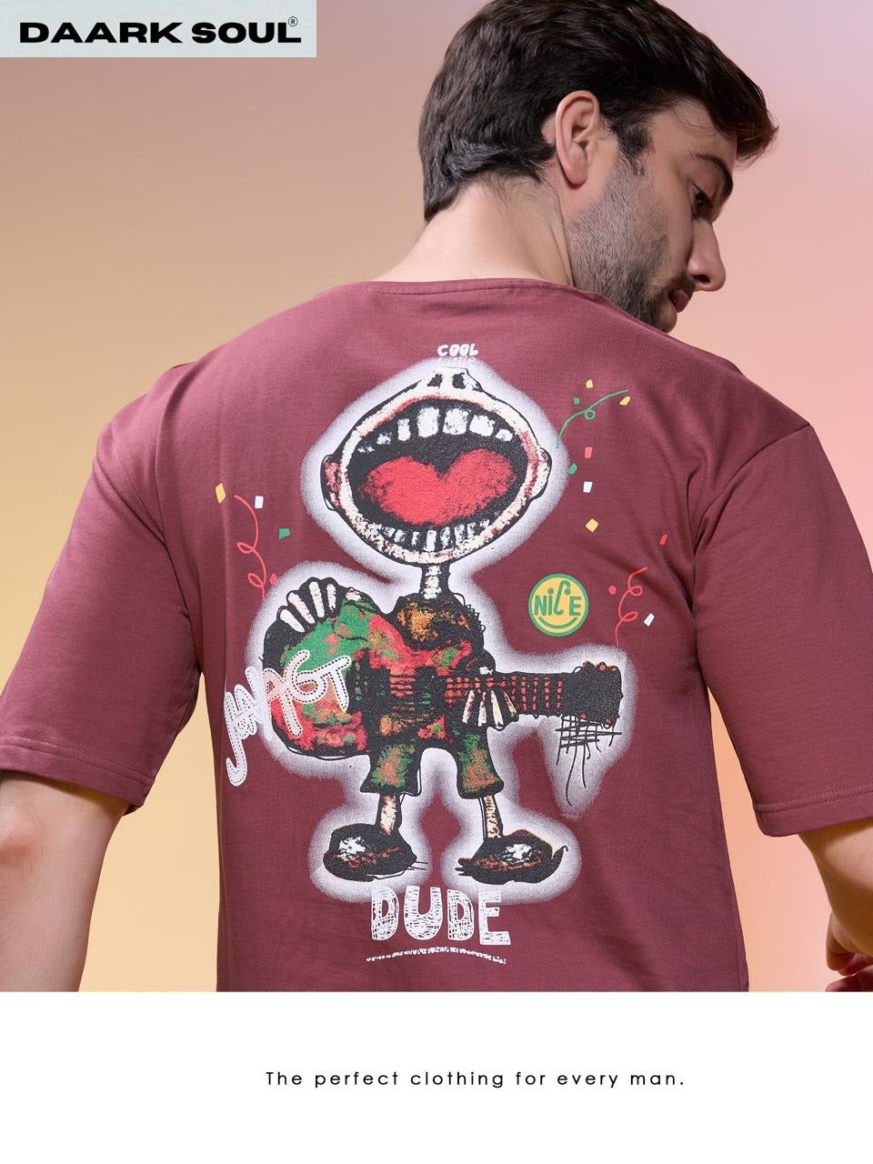 Gsm 220 Vol 59 Daark Soul Knit Mens Tshirts Wholesaler