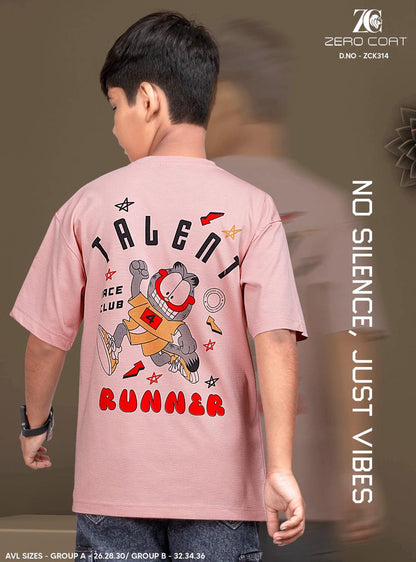 Gsm 220 Zck 314 Zero Coat Tencil Lycra Boys Tshirt Manufacturer Ahmedabad