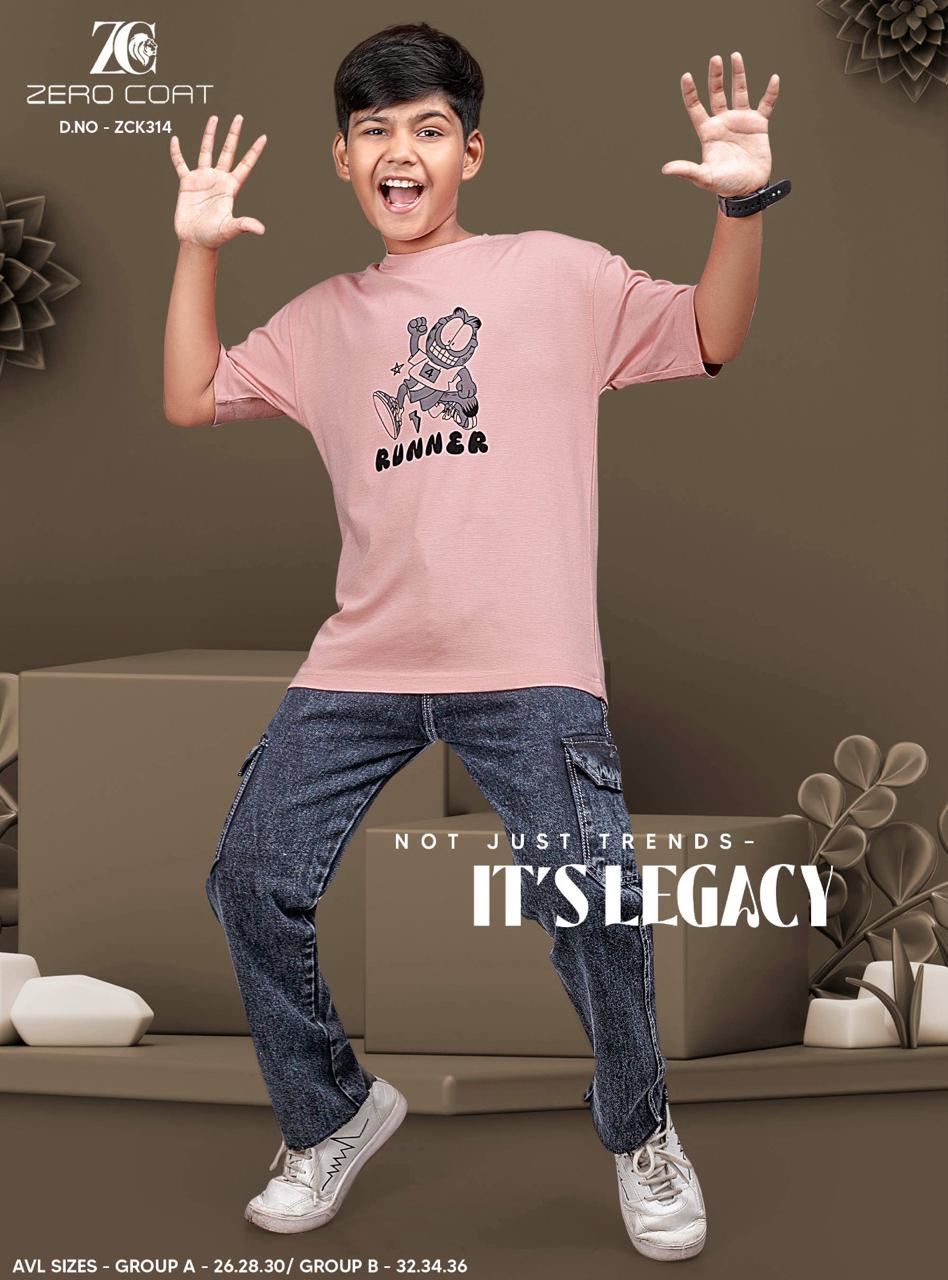 Gsm 220 Zck 314 Zero Coat Tencil Lycra Boys Tshirt Manufacturer Ahmedabad