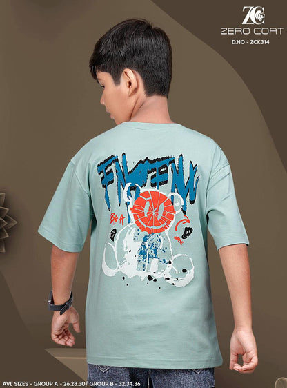 Gsm 220 Zck 314 Zero Coat Tencil Lycra Boys Tshirt Manufacturer Ahmedabad