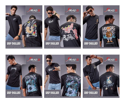 Gsm 221 Cat Ec-22  Mac D Tencel Mens Tshirts Supplier Gujarat