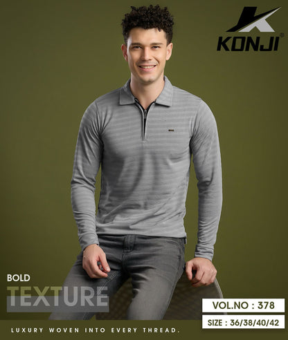 Gsm 230-240 Vol 378 Konji Mens Tshirts Wholesaler Ahmedabad