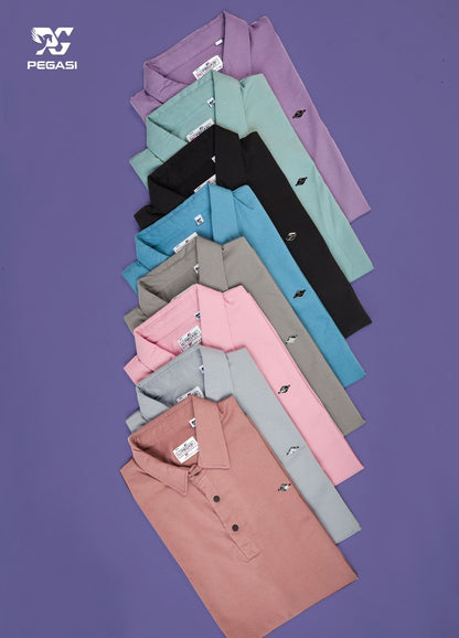 Gsm 230 Vol P251 Pegasi Interlock Mens Tshirts Supplier