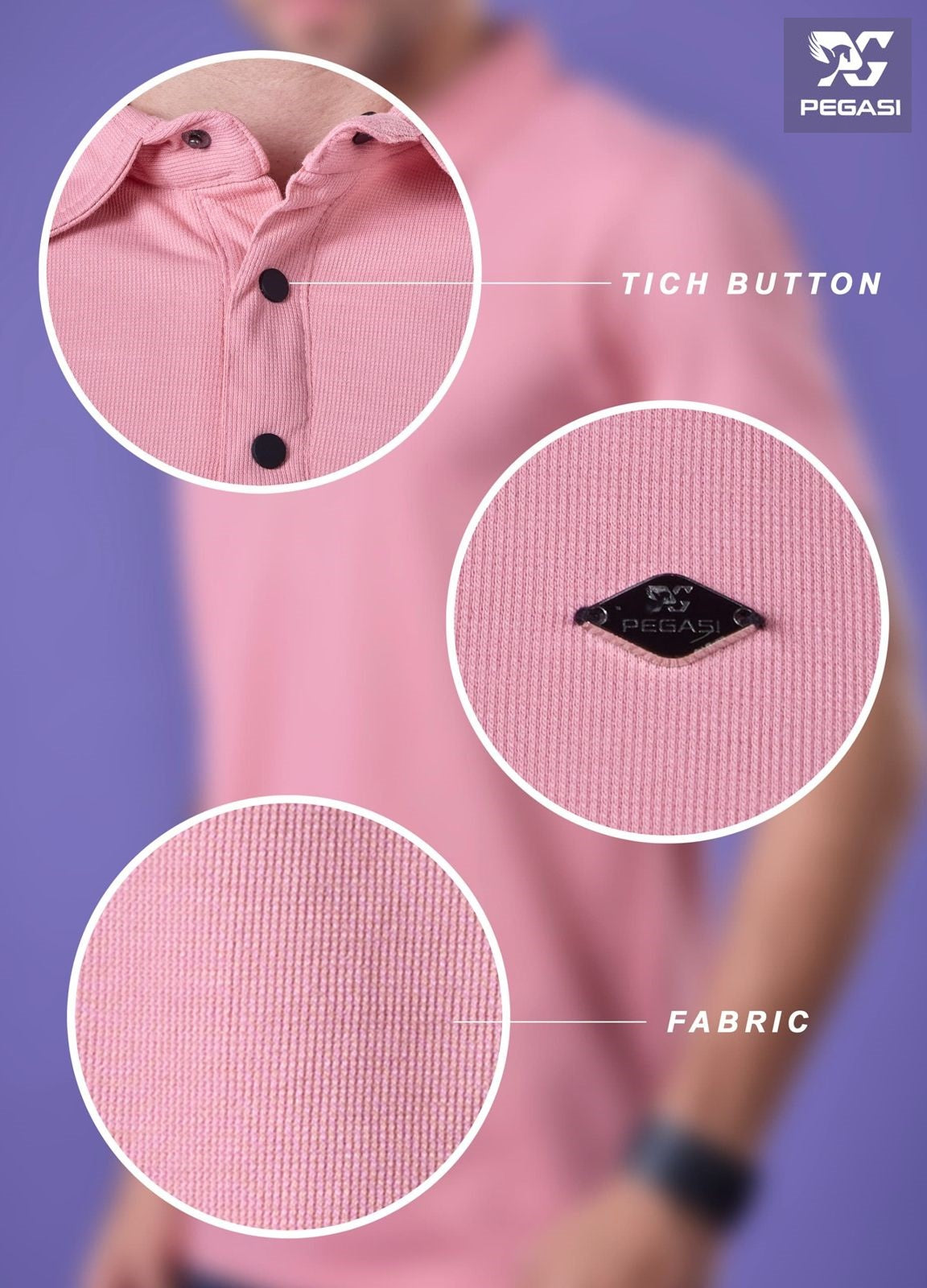 Gsm 230 Vol P251 Pegasi Interlock Mens Tshirts Supplier