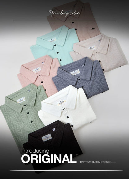 Gsm 235-245 Vol P205 Pegasi Jacquard Mens Tshirts Exporter Ahmedabad