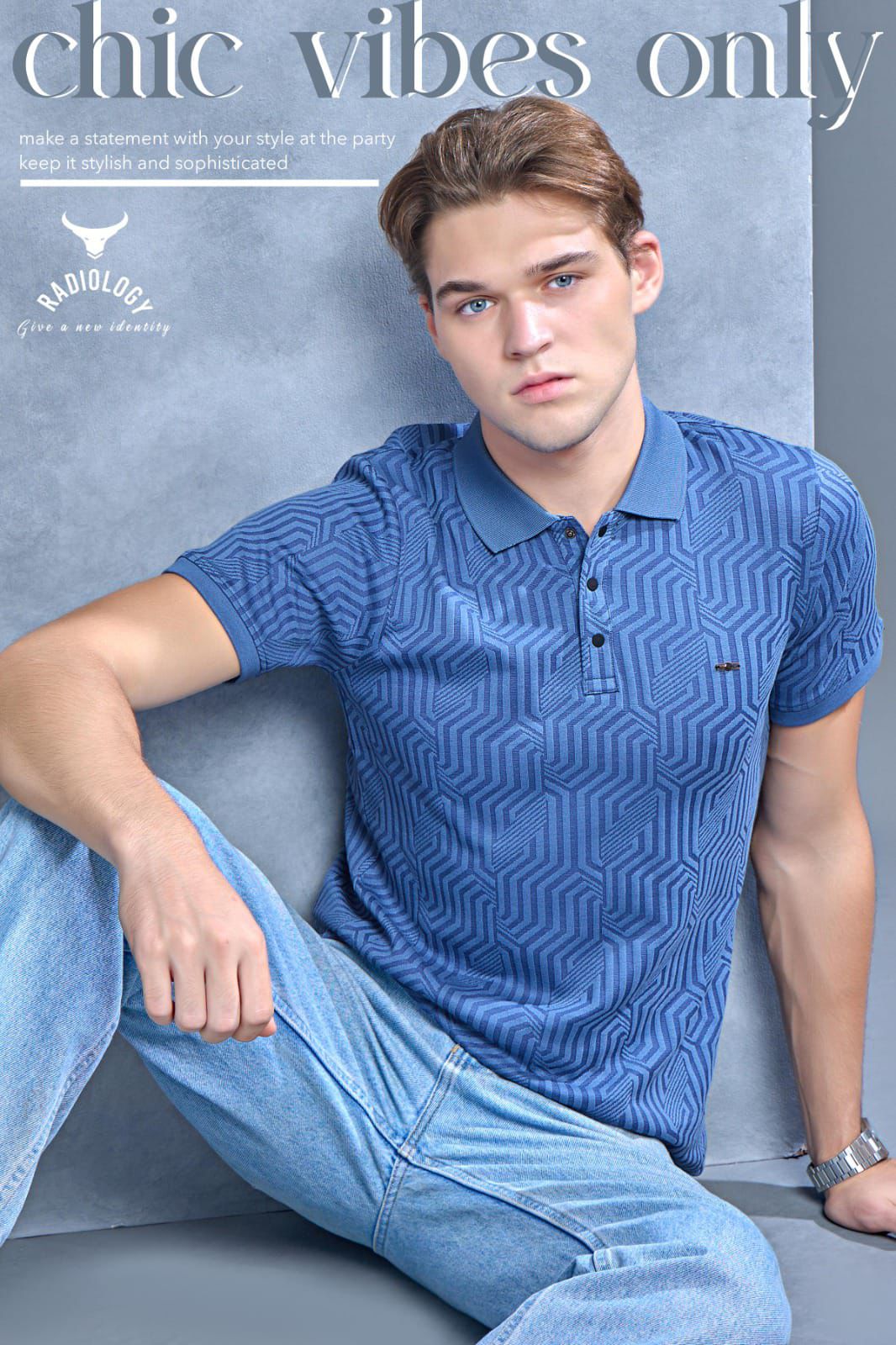 Gsm 240 Vol 944 Radiology Jacquard Knit Mens Tshirts Exporter India