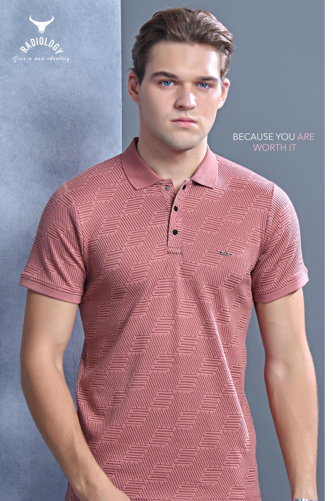 Gsm 240 Vol 944 Radiology Jacquard Knit Mens Tshirts Exporter India