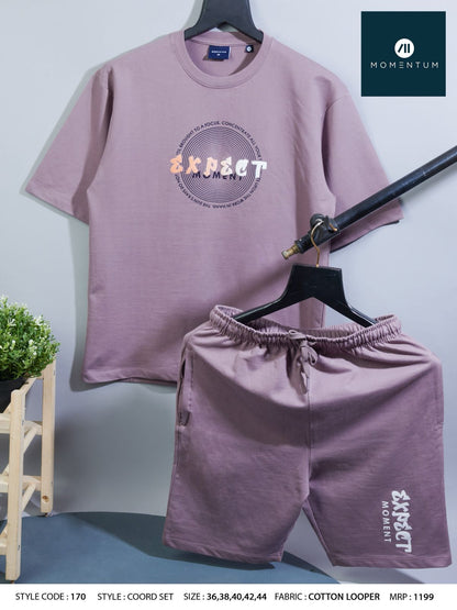 Gsm 250 Code 170 Momentum Pure Cotton Mens Co Ord Set Wholesaler