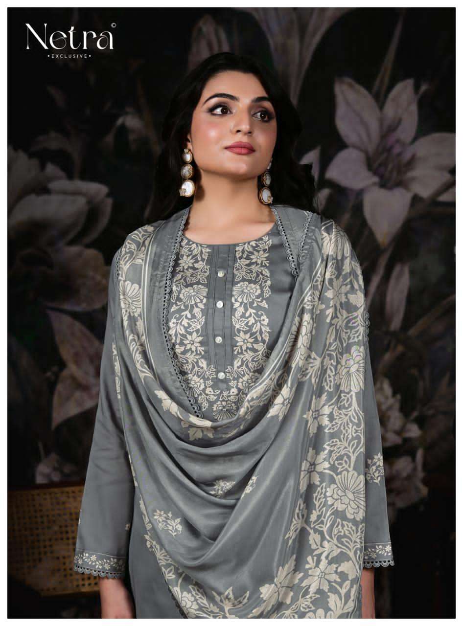 Gucci Netra Cotton Satin Pant Style Suits Wholesaler India