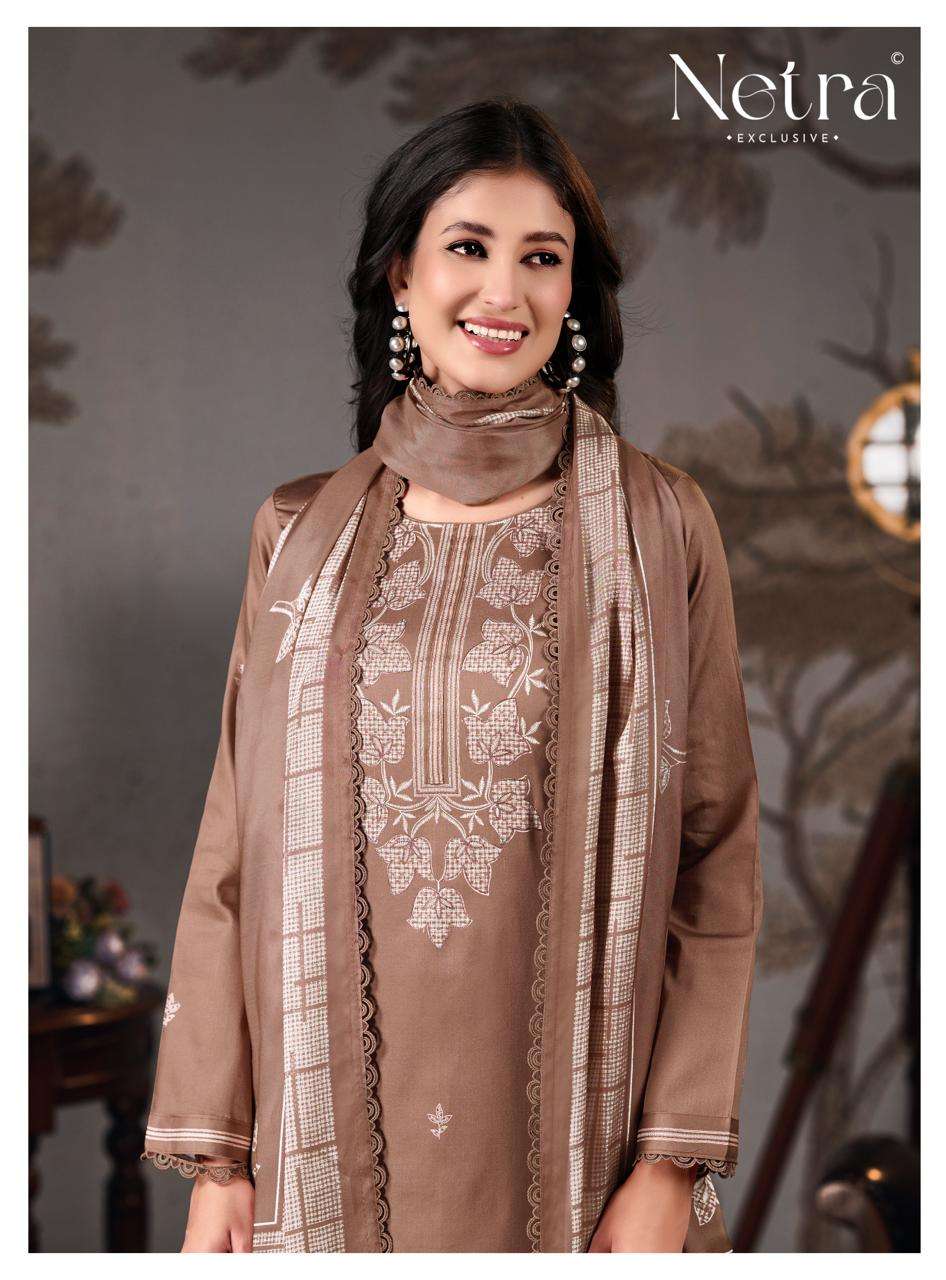 Gucci Vol 10 Netra Cotton Cambric Pant Style Suits Wholesaler Gujarat