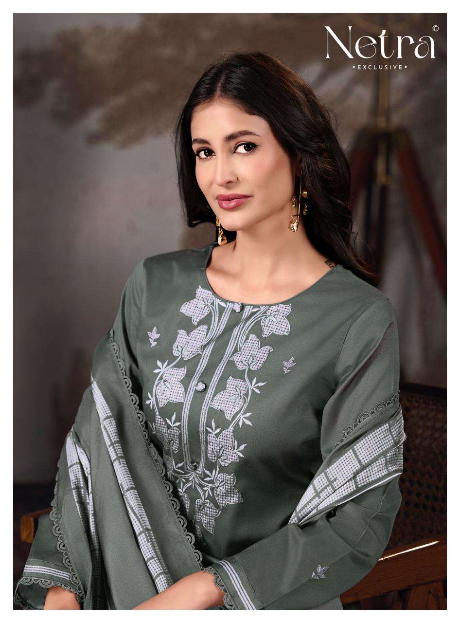Gucci Vol 10 Netra Cotton Cambric Pant Style Suits Wholesaler Gujarat