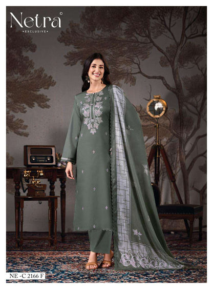 Gucci Vol 10 Netra Cotton Cambric Pant Style Suits Wholesaler Gujarat