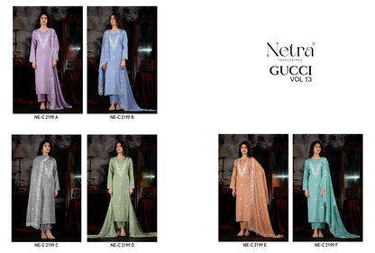 Gucci Vol 13 Netra Cotton Pant Style Suits Manufacturer