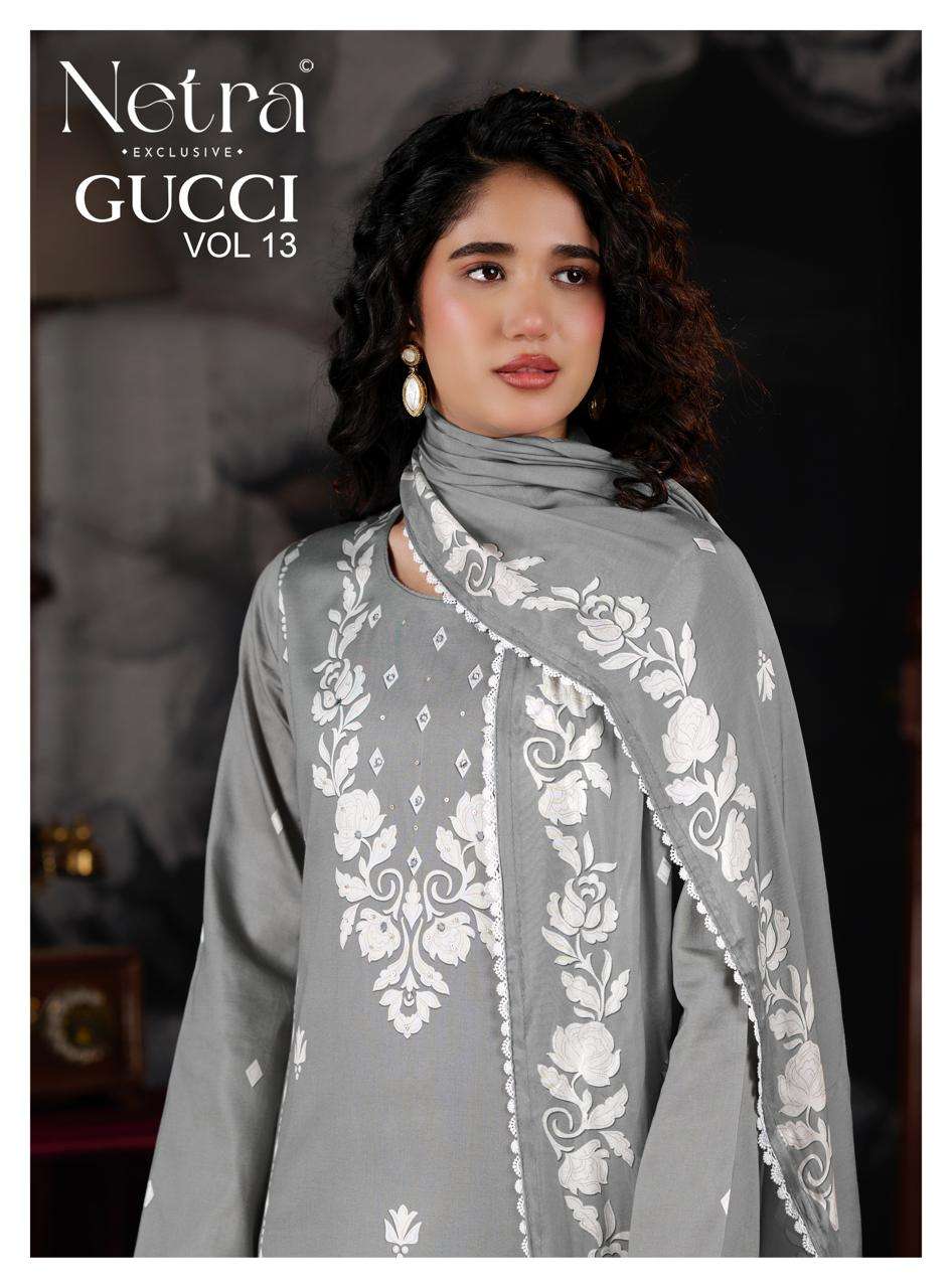 Gucci Vol 13 Netra Cotton Pant Style Suits Manufacturer