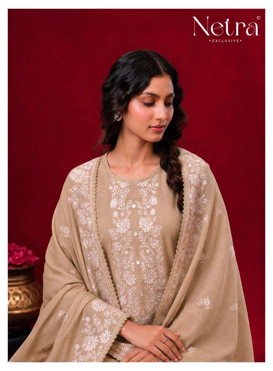 Gucci Vol 15 Netra Cotton Pant Style Suits Wholesaler