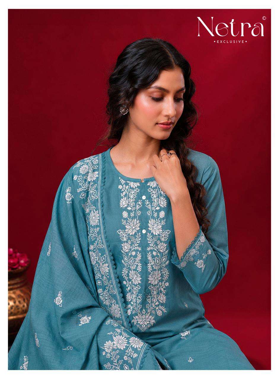 Gucci Vol 15 Netra Cotton Pant Style Suits Wholesaler