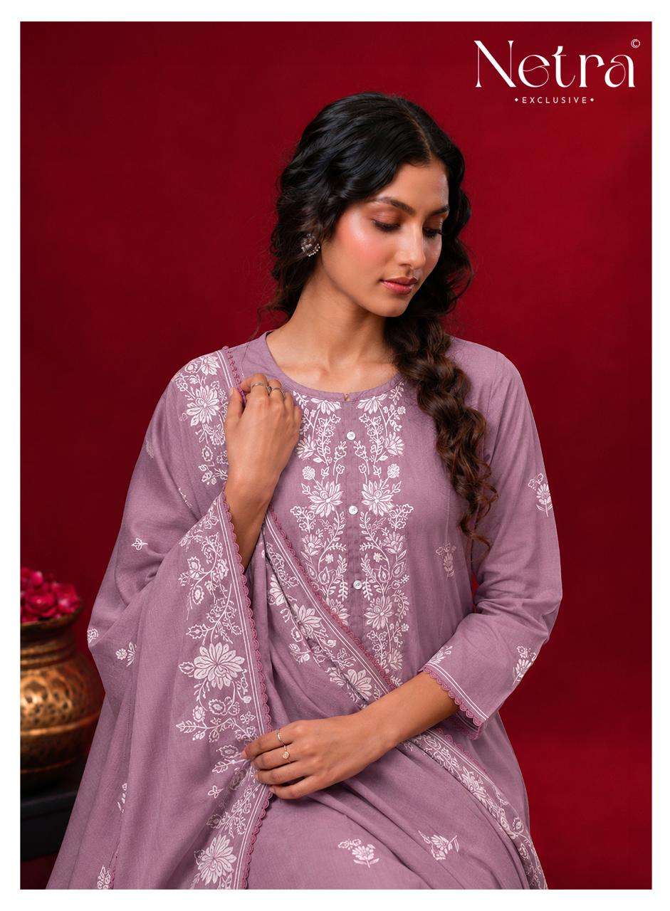 Gucci Vol 15 Netra Cotton Pant Style Suits Wholesaler