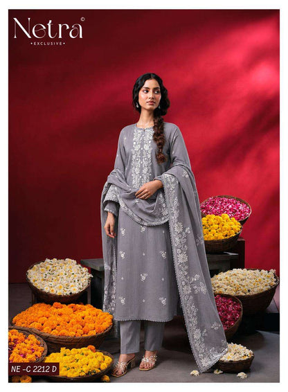 Gucci Vol 15 Netra Cotton Pant Style Suits Wholesaler