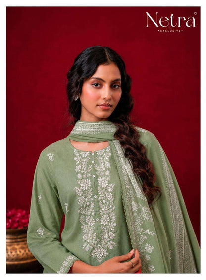 Gucci Vol 15 Netra Cotton Pant Style Suits Wholesaler