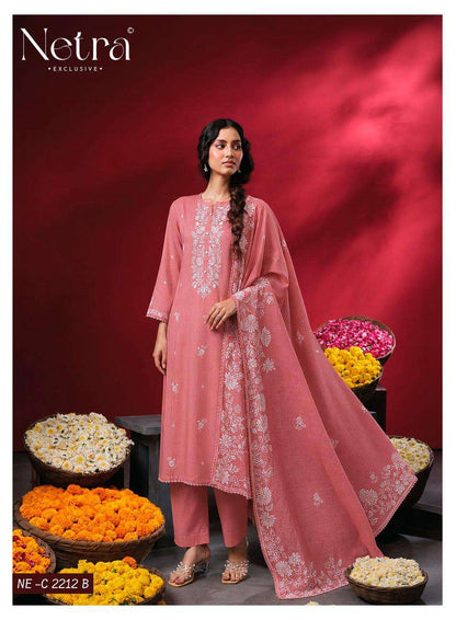 Gucci Vol 15 Netra Cotton Pant Style Suits Wholesaler