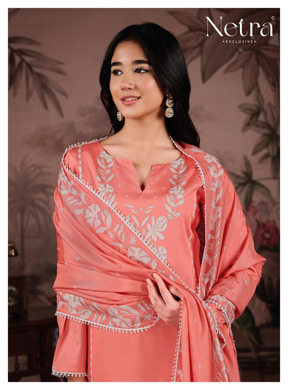 Gucci Vol 3 Netra Cotton Satin Pant Style Suits Supplier Gujarat