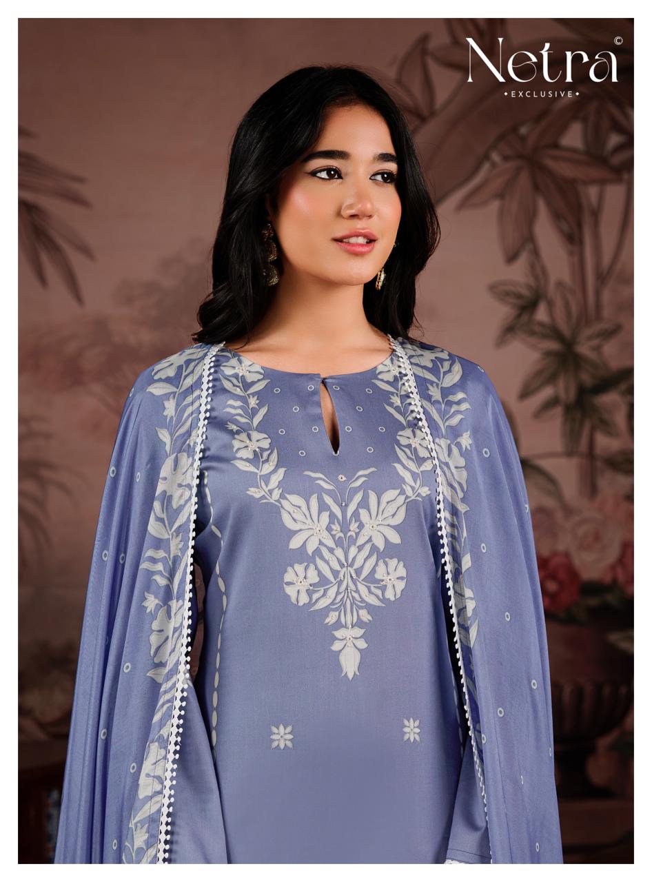 Gucci Vol 3 Netra Cotton Satin Pant Style Suits Supplier Gujarat