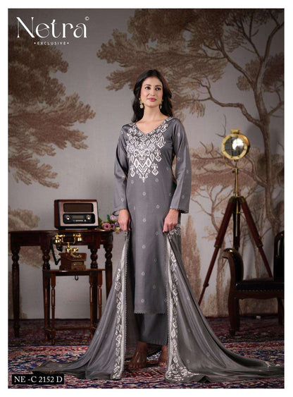 Gucci Vol 5 Netra Cotton Satin Pant Style Suits Supplier