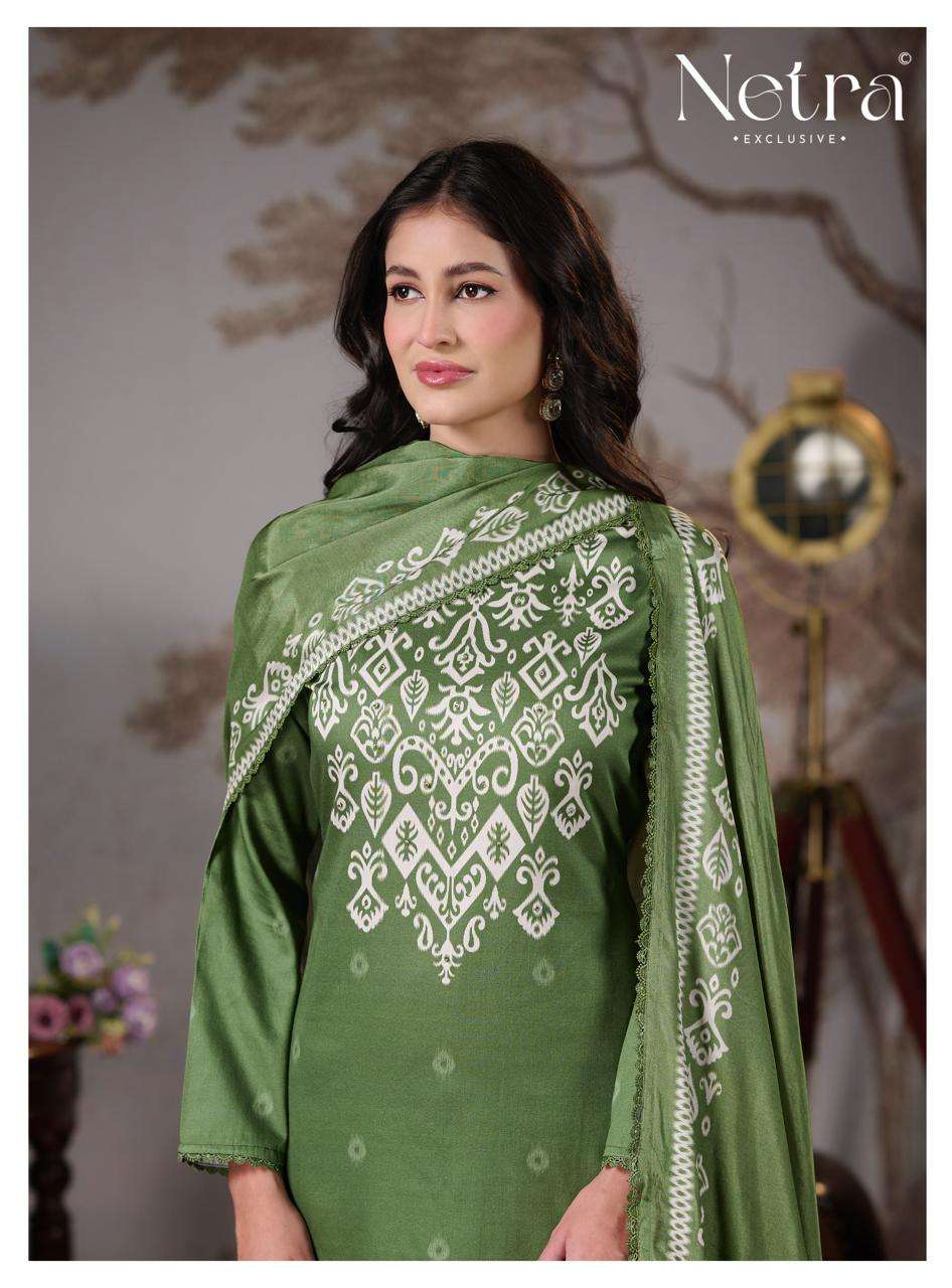 Gucci Vol 5 Netra Cotton Satin Pant Style Suits Supplier