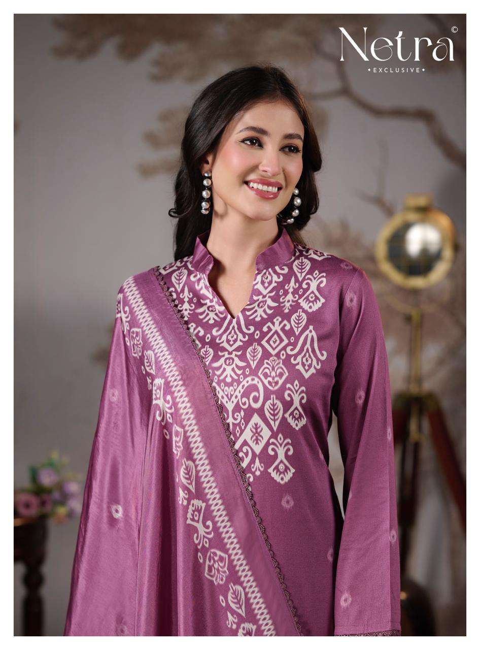 Gucci Vol 5 Netra Cotton Satin Pant Style Suits Supplier
