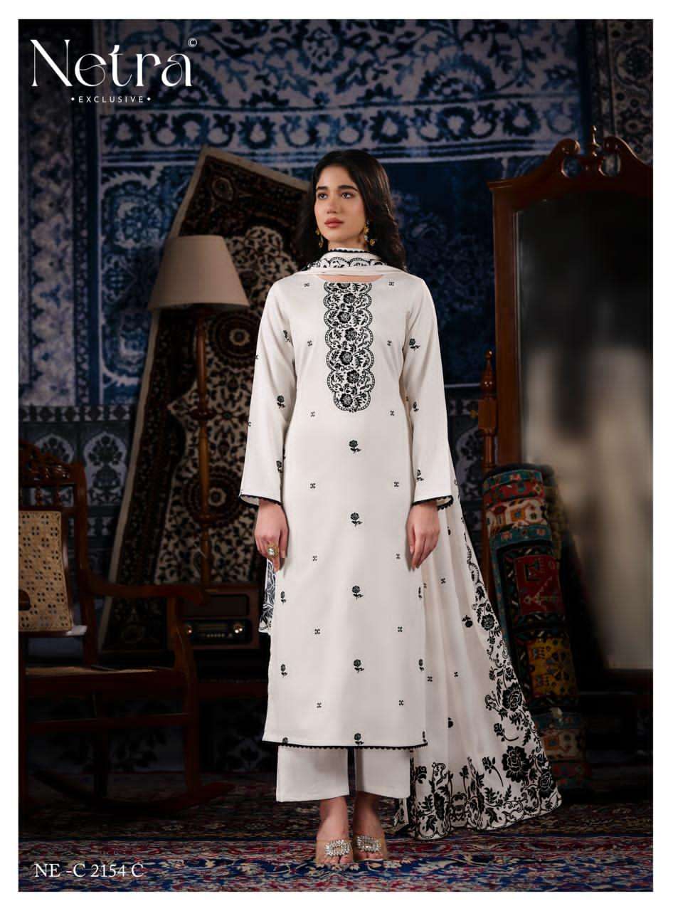 Gucci Vol 7 Netra Cotton Satin Pant Style Suits Exporter Ahmedabad