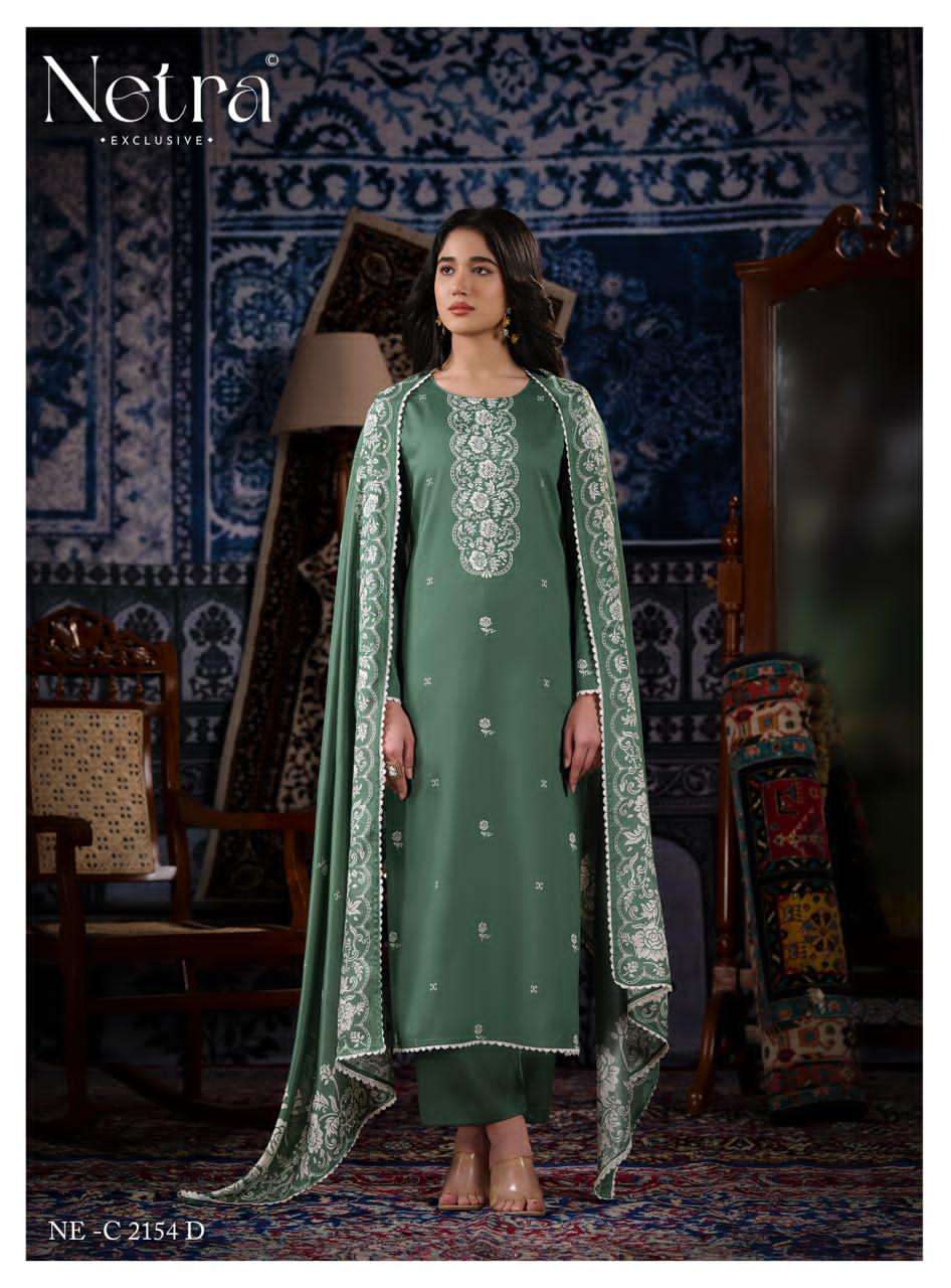 Gucci Vol 7 Netra Cotton Satin Pant Style Suits Exporter Ahmedabad