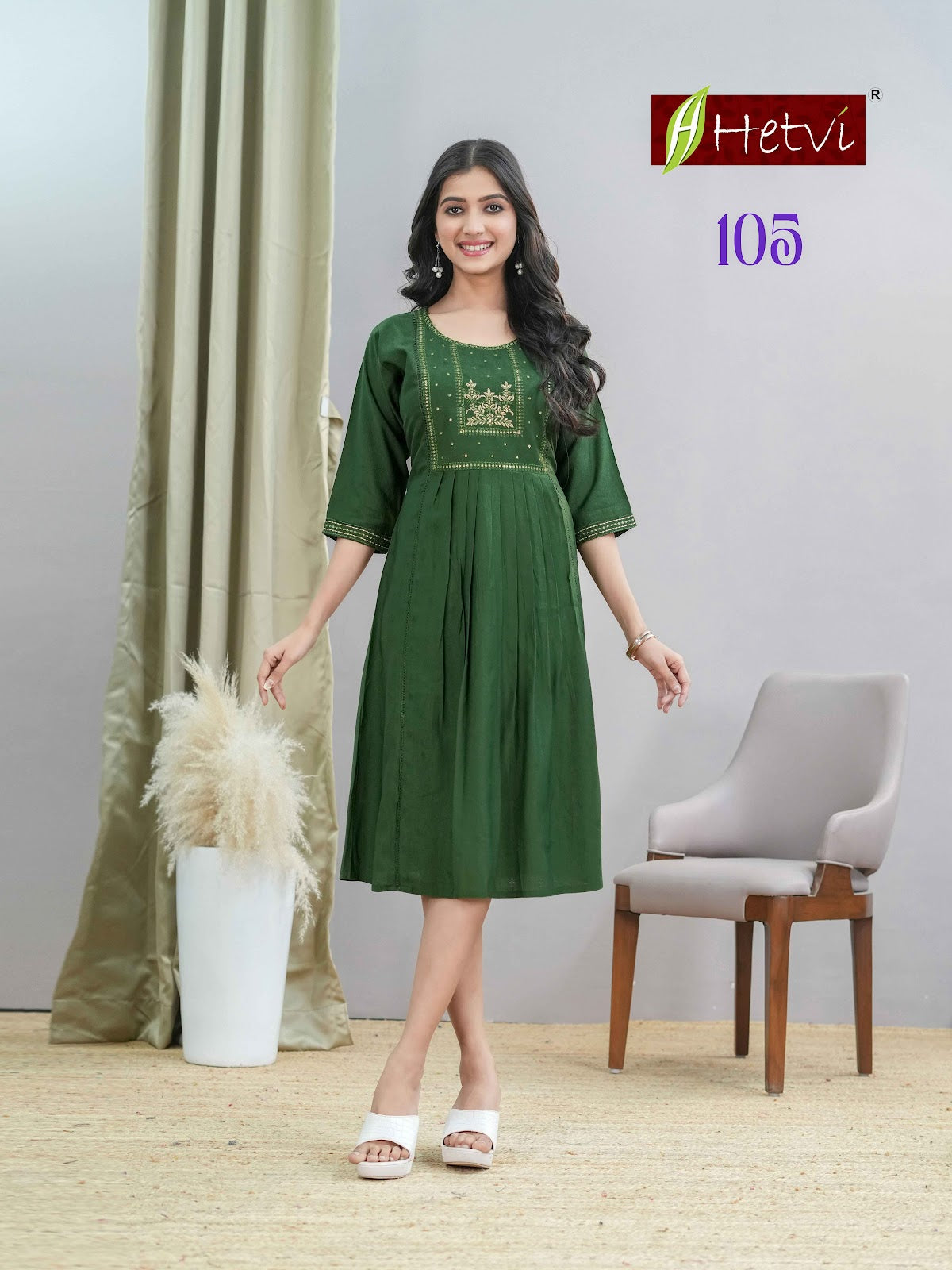 Guddi Hetvi Gadwal Anarkali Kurtis Wholesale Price