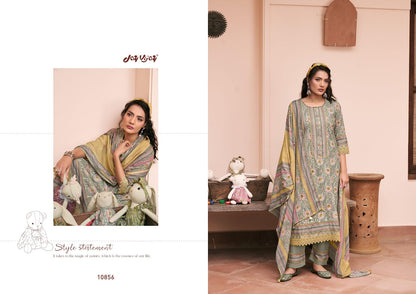 Gudia Jay Vijay Cotton Pant Style Suits Wholesaler