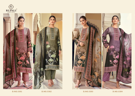 Guftagu Rupali Viscose Muslin Pant Style Suits Manufacturer Ahmedabad