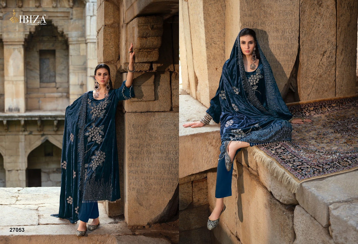 Gul-E-Nayaab Ibiza Viscose Velvet Suits Wholesale Price